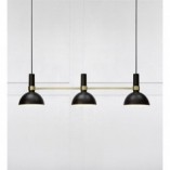 Lampa sufitowa Larry Gold czarna | Markslojd - Kup teraz!