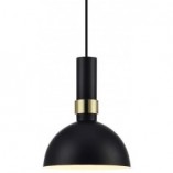 Lampa wisząca Larry Gold czarna - Markslojd | Elegancki design