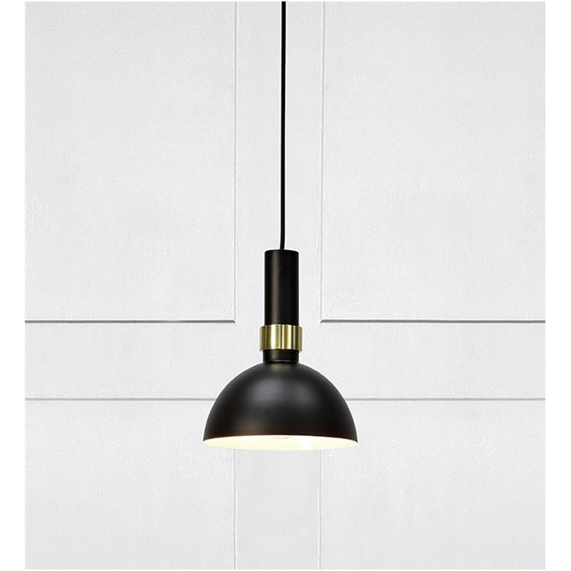 Lampa wisząca Larry Gold czarna - Markslojd | Elegancki design