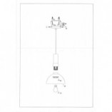 Lampa wisząca Larry Gold czarna - Markslojd | Elegancki design