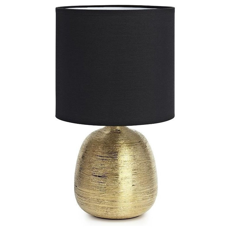 Lampa stołowa Oscar 20 czarna ze złotem | Markslojd