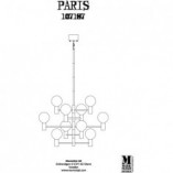 Lampa Sufitowa Paris Czarna | Markslojd - Elegancki Design