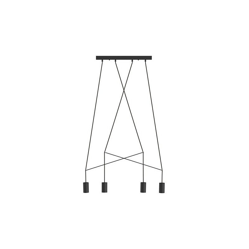 Lampa sufitowa Imbria II 4 punktowa czarna - Nowodvorski