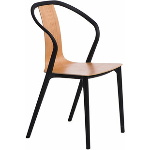 Krzesło drewniane Bella Wood czarne D2.Design - Komfort i styl