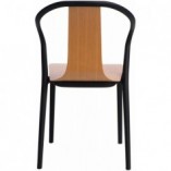 Krzesło drewniane Bella Wood czarne D2.Design - Komfort i styl