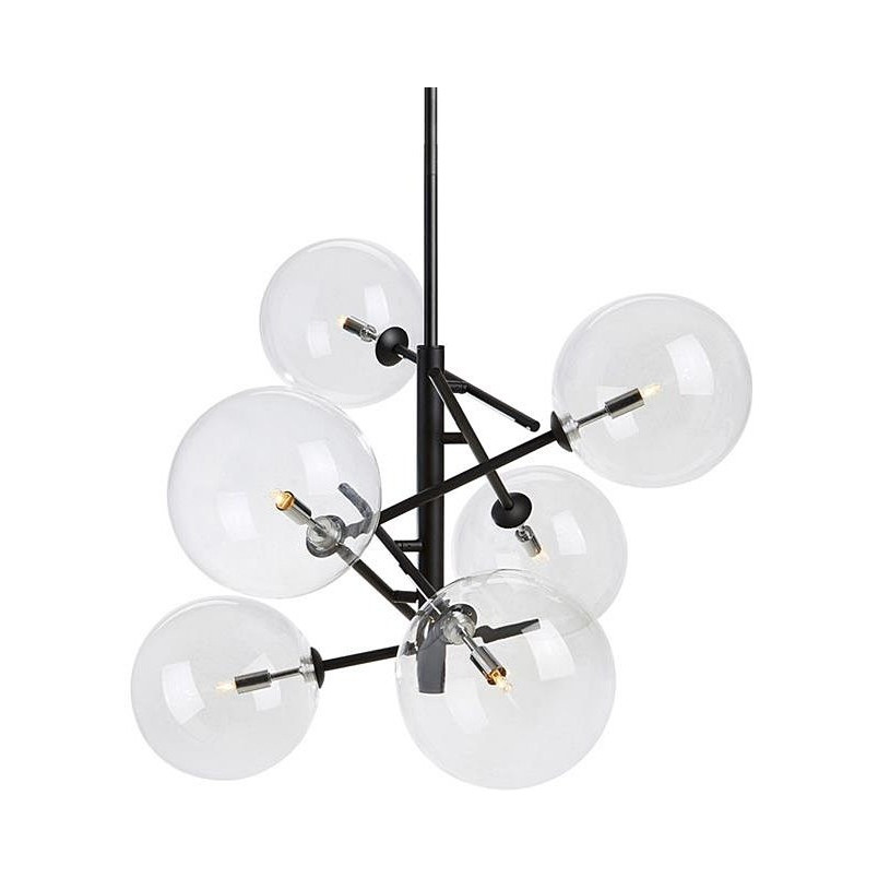 Lampa Andrew VI Markslojd - Szklane Kule | Elegancki Żyrandol