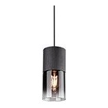 Lampa wisząca Robin Trio - szkło dymione, E27 | Kup online
