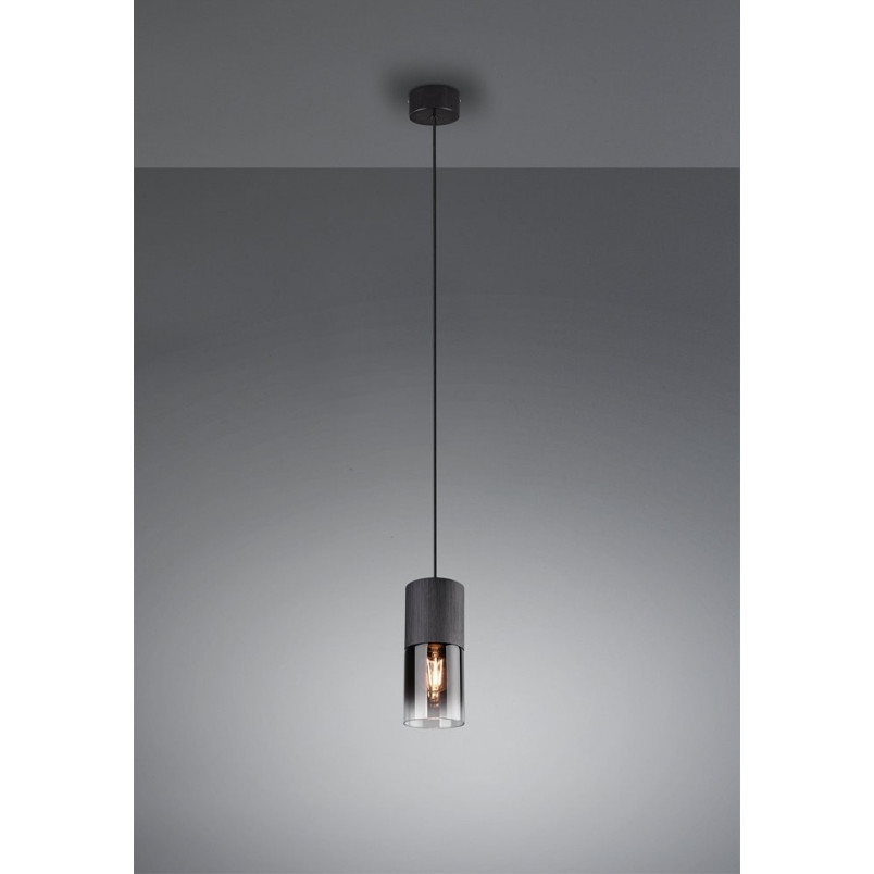 Lampa wisząca Robin Trio - szkło dymione, E27 | Kup online