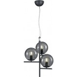 Lampa wisząca Trio Pure III | Szkło dymione, 40cm - Kup teraz!