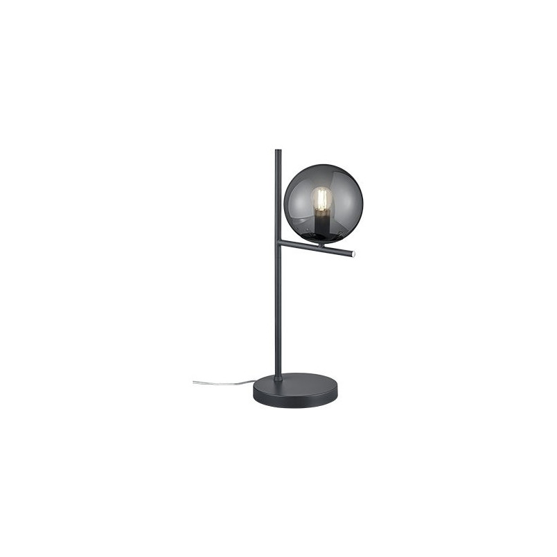 Lampa stołowa Trio Pure - Szkło dymione, elegancja i styl