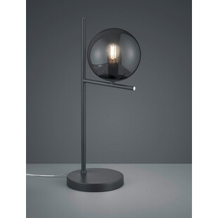 Lampa stołowa Trio Pure - Szkło dymione, elegancja i styl