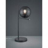 Lampa stołowa Trio Pure - Szkło dymione, elegancja i styl