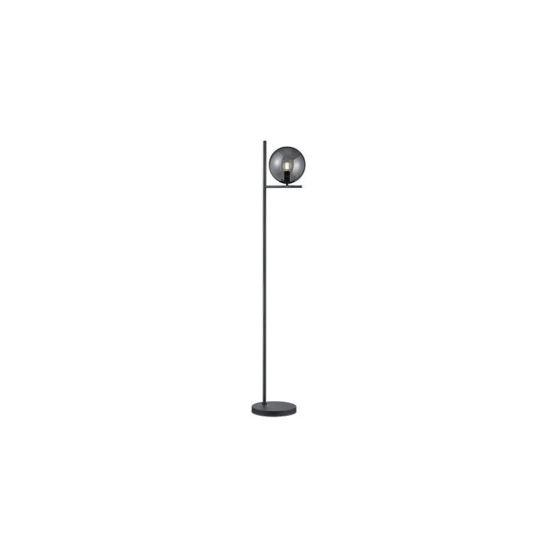 Lampa podłogowa Trio Pure - Szkło Dymione | Elegancki Design