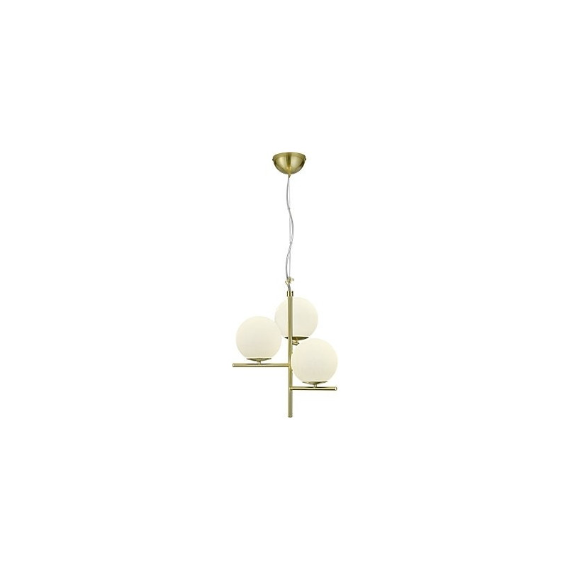 Lampa Mosiężna Wisząca Pure III | Trio - Elegancki Design