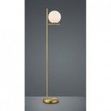 Lampa podłogowa mosiężna Pure | Trio - Elegancki design