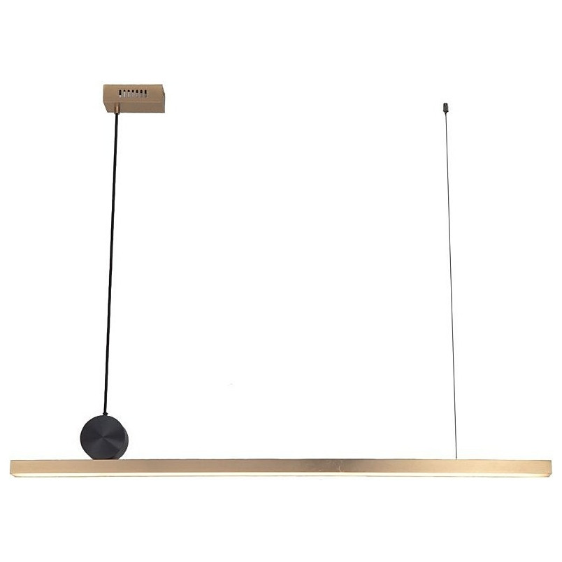 Lampa mosiężna wisząca Boogie LED | Step Into Design