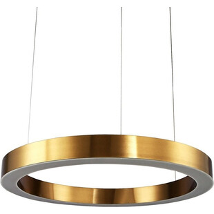 Lampa mosiężna Circle LED 80cm | Step Into Design