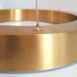 Lampa mosiężna Circle LED 80cm | Step Into Design