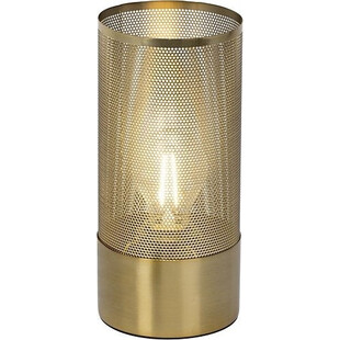 Lampa stołowa mosiężna Gracian - Eleganckie oświetlenie Brilliant