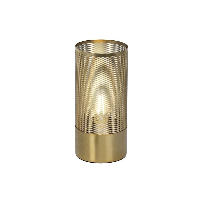 Lampa stołowa mosiężna Gracian - Eleganckie oświetlenie Brilliant