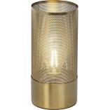 Lampa stołowa mosiężna Gracian - Eleganckie oświetlenie Brilliant