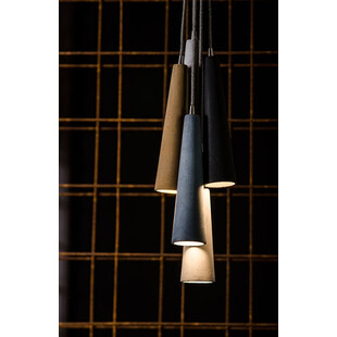 Lampa Betonowa Wisząca Sopel | LoftLight - Brązowa