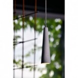 Lampa betonowa wisząca zielona Sopel 7cm | LoftLight