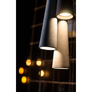 Lampa Betonowa Wisząca Niebieska Sopel 7cm | LoftLight