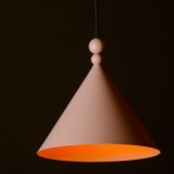 Lampa wisząca różowa LoftLight Konko | Stożek 30cm - Kup Teraz!