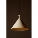 Lampa wisząca Konko 45cm | LoftLight | Beżowa, Loftowa