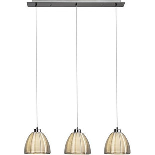 Lampa wisząca Relax III - Chrom, Szkło | Brilliant