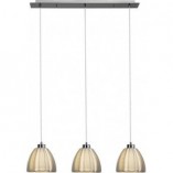 Lampa wisząca Relax III - Chrom, Szkło | Brilliant
