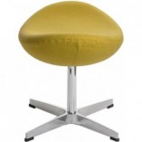Podnóżek D2 Design insp. Jajo Chair - Żółty | Komfort i Styl