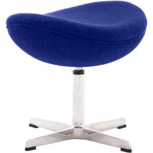 Podnóżek tapicerowany insp. Jajo Chair Atrament D2.Design