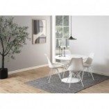 Stół okrągły Ibiza Actona 110cm - Skandynawski Design