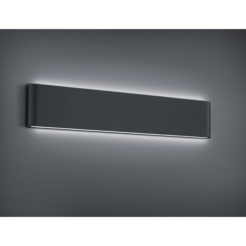Kinkiet zewnętrzny Thames II LED antracytowy | Trio