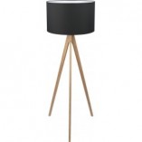 Lampa podłogowa Treviso czarna | TK Lighting - Skandynawski Design