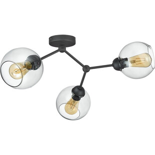 Lampa sufitowa szklane kule Fairy III 54cm grafitowa TK Lighting