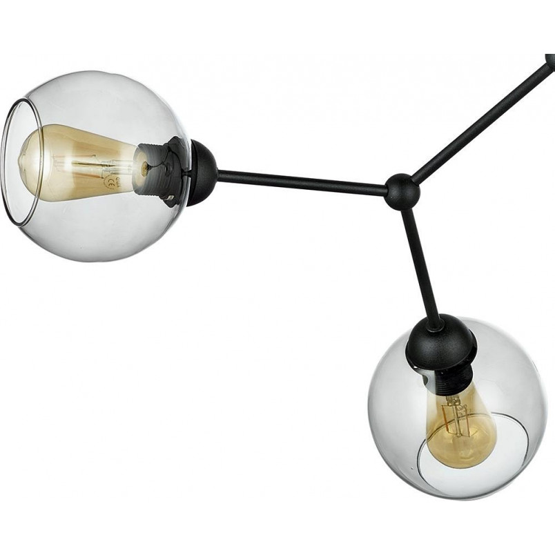 Lampa sufitowa Fairy IV grafitowa - TK Lighting | Eleganckie oświetlenie