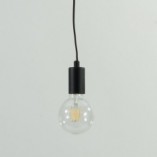 Lampa wisząca czarna loft Sky Markslojd - E27