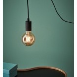 Lampa wisząca czarna loft Sky Markslojd - E27