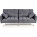 Sofa pikowana rozkładana Roberto 193cm Ciemny popiel Halmar