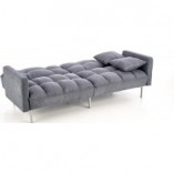Sofa pikowana rozkładana Roberto 193cm Ciemny popiel Halmar