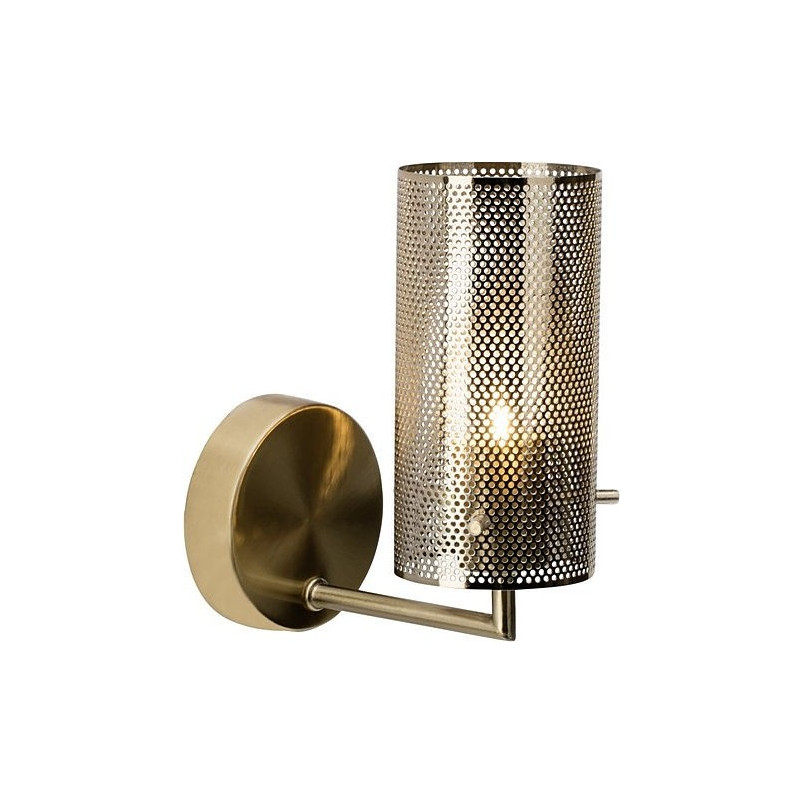 Kinkiet mosiężny ażurowy Gracian Brilliant - Luksusowy Design
