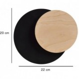Kinkiet okrągły Circle | Emibig - Skandynawski Design