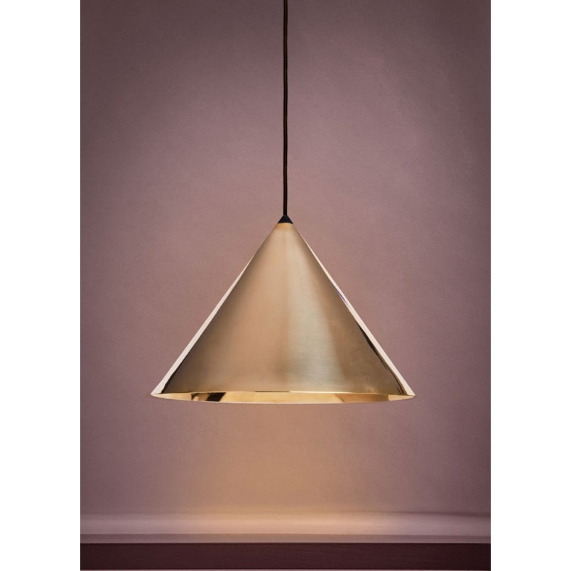 Lampa wisząca Konko Brass LoftLight | Mosiężna, Geometryczna