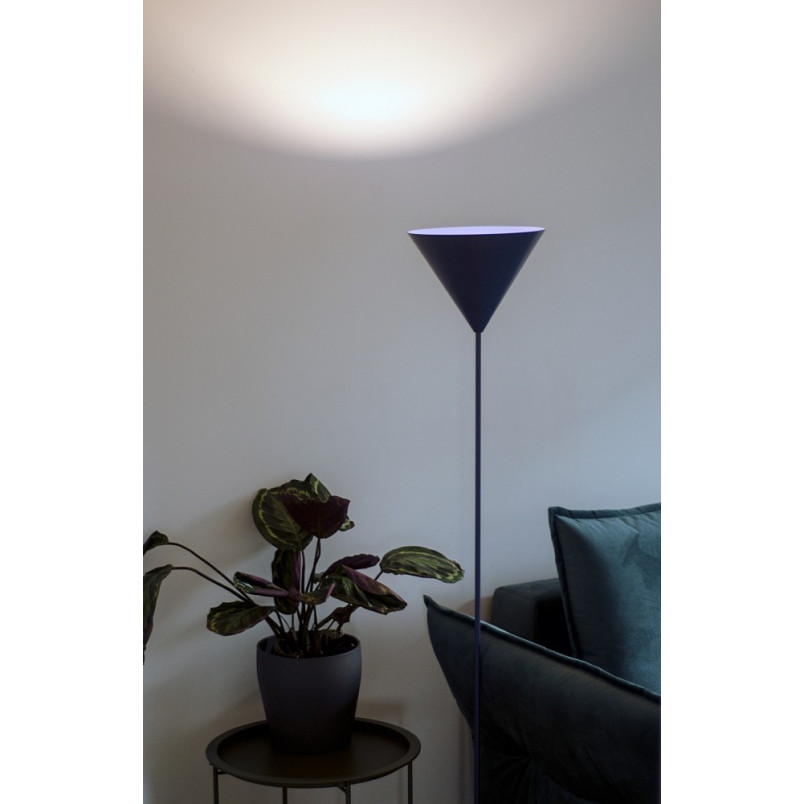 Lampa podłogowa Konko | LoftLight - Niebieski, Retro