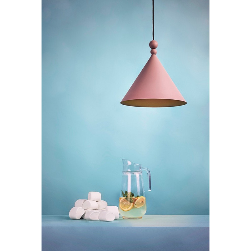 Lampa Wisząca Różowa Konko 60cm LoftLight - Stylowe Oświetlenie
