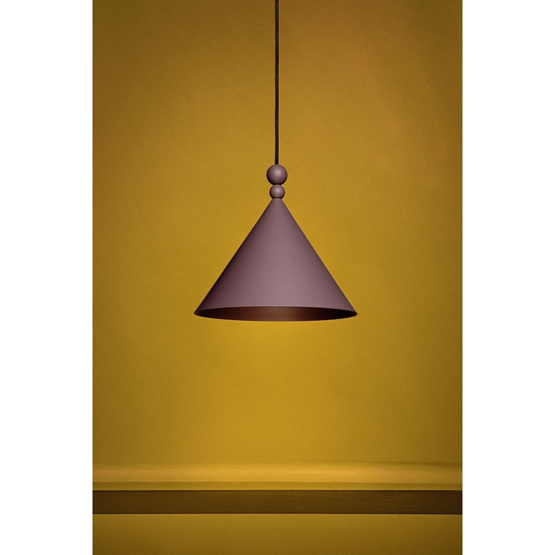 Lampa wisząca fioletowa LoftLight Konko | Średnica 60cm