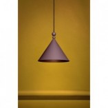 Lampa wisząca fioletowa LoftLight Konko | Średnica 60cm